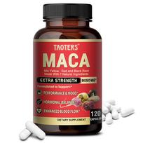 Taoters Maca 7-in-1 žolelių kapsulės Energijai sustiprinti 120 kapsulių Energijos papildai 120 capsules