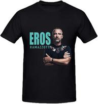 Eros Ramazzotti Marškinėliai Medvilniniai Juodi Dydis S Iki 5XL BE747 - Vyriški Vasariniai Medvilniniai Grafiniai Marškinėliai S įvairiaspalvis