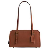 Coach Swing Zip 25 Odinė Pečių Rankinė Su Logotipu Moteriška Pečių Rankinė Ruda CM565-B4L4A Basic Set (Bag+Dust Bag)