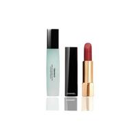 Chanel Rouge Allure Velvet And Hydra Beauty Micro Sérum Lèvres Set Lip Serums 11ml+Velvet Lip Balm #58 3.5g