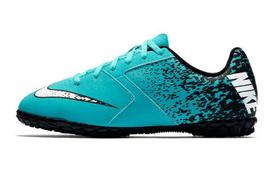 Nike Bomba JR Bomba Abrasion Resistant Low top Soccer Shoes Blue Kids' 826488-410 27