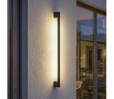 Kanlux 45872- LED lauko sieninis šviestuvas YALTE LED/8,5W/230V 3000/4000/6500K IP54 juodas