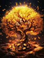Diamond Painting Money Tree and Train Diamond Embroidery Sales 5D DIY Cross Embroidery Set Mosaic Picture Home Decoration Gifts Full Round 20x30CM
