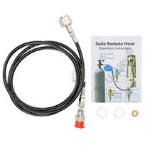 W21.8-14 Sodos gaminimo aparato išorinio žarnos adapterio rinkinio priedai Soda Stream juodam 2m/6.6ft