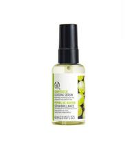The Body Shop Vynuogių sėklų plaukų serumas 60 ml Lygina, kontroliuoja šiaušimąsi, suteikia žvilgesio, blizgi apdaila, skirtas negyvybingiems plaukams, stiliaus priemonė