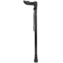 98cm teleskopinė vaikščiojimo lazda, atlaikanti 250kg, aliuminio lydinio strypai, neslystanti lazda senjorams, žygio lazda, laipiojimo įrankiai juoda