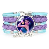 Kpop Demon Hunters Beaded Cartoon Anime Bracelet Pendant Beaded DIY Bracelet Bangle Girls Jewelry Kids Gifts