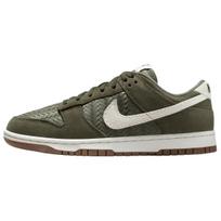 Nike  Dunk Low Premium SE Medium Olive Women Sneakers Green Gum-Dark-Brown Sail IB6161-200 35.5