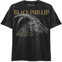Juodasis Pilypas The VVitch Ragana Siaubo Retro Vintage Unisex Klasikinis Marškinėlis S juoda