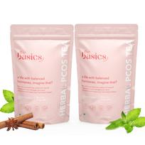 The Basics Woman Spearmint Flavored - Hormone Balancing Brew with Cinnamon, Ginger Root, Shatavari, Ashwagandha, Spearmint & Nettle Leaf -