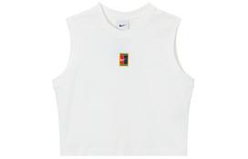 Nike Court Heritage Women's Cropped Tennis Tank Top FQ2274-100 L