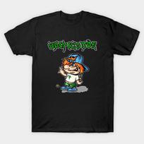 Men Black Print T-shirt Ugly Kid Joe Band No-Cut Transfer Paper Print Cotton Tshirt M juoda