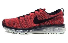 Nike Flyknit Max Ryškiai Raudona 620469-006 42.5 black