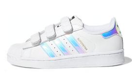 Adidas Originals SUPERSTAR CF Comfortable Low top Skateboard Shoes White Laser Kids' AQ6279 34