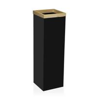 Skėčių stovas - VERSA - Rennes - Juodas - MDF mediena - 15 x 48 x 15 cm juoda