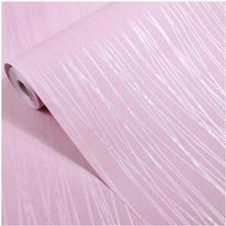 Solid Color Peel and Stick Wallpaper Removable Waterproof Textured Wallpaper Vinyl Stripe Self Adhesive Contact Paper Decorative 1mx45cm