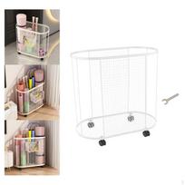 Mat Holder, Home Gym Storage Organizer Rack with Wheels, Basket for Dumbbell balta