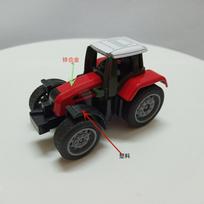 Vaikams skirti dėlionės žaislai Lydinio automobilio modelis Imitacinis mini ūkio automobilis Traktorius Slidžiuojantis fermerio automobilis Vaikams Berniukams Gimtadienio dovana Automobiliniai žaislai