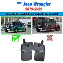 Mudguard For Jeep Wrangler Sahara JL - Front Rear Mudflaps Mudguards Car Accessories Auto Styline Splash Guard Fender 2019-2022