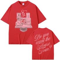 House Tour TShirt 2026 New Style Sabrina Carpenter Same As Official Website High QualityTeeshirt 100Cotton Round Neck Clothes S
