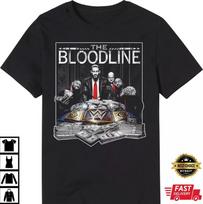 Roman Reigns WWE The Bloodline Geriausi marškinėliai Unisex marškinėliai L