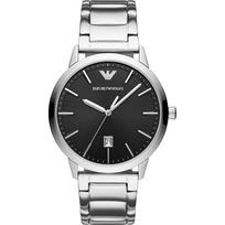 Emporio Armani Ruggero Juodo Metalo Vyriškas Kvarcinis Laikrodis Su Data AR11310 juoda
