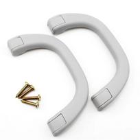 1 Pair Pillar Grab Handle Gray Grip MB769617 For Mitsubishi Pajero General Monterey V31 V32 V33 V73 1998-2000-A28K pilka spalva