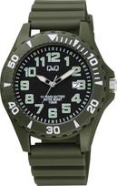 Analog Battery 10 ATM Water Date Urethane Khaki [Citizen Q&Q] Watch, 10-Year Life, Resistance, Display, Band, A22A-003VK, Men's,