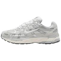 Nike P-6000 šviesiai kaulinės spalvos vyriški sportbačiai baltos, blyškiai dramblio kaulo ir juodos spalvos IU7549-072 41 gray