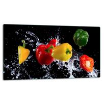 Stiklinė Plokštė Pjaustymo Lenta 52X30 Paprika