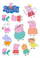 Torto papuošimas Sūpynės Peppa Pig Veikėjai Wz3