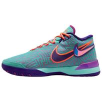 Nike LeBron NXXT Genisus Slip Resistant Abrasion Resistant Mid top Basketball Shoes Unisex Blue HF0711-300 42.5