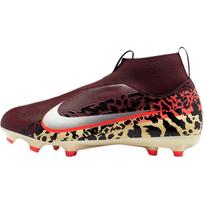 Nike Mercurial Superfly 10 Atsparūs trinčiai Aukštakulniai Vaikų futbolo bateliai Bordo spalvos Paaugliams IO8468-661 32