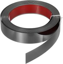 1pc 2.44m/5mX2cm Peel and Stick Self Adhesive Stainless Steel Finish Metal Strip Trim for Wall Ceiling Mirror Frame Border Black 2.44mX2cm juoda