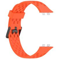 Silicone Strap for Huawei Band 11 Pro, Soft TPU Waterproof Sport Wristband Replacement Bracelet Smart Watch Accessories for Huawei Band 11 huawei band 11 oranžinė