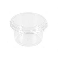 50 vnt. Skaidrios plastikinės desertinės taurės, dubenėliai, indai 150/250 ml Desertinės taurės su dangteliu Namų apyvokai 150ML