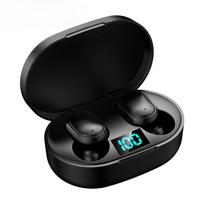 Rodomas naujas išmanusis numeris „Bluetooth“ ausinės belaidės sportinės mini ausinės „Stereo-in-ear“. juoda