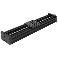 Screw Slide Linear Table Aluminum Alloy 3D Printer Engraving Machine  2mm BlackSilverSilver 500mm juoda