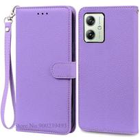 For Motorola G54 Power Edition Case Wallet Flip Leather Cover For Moto G54 5G Case Silicone Cover For Motorola G54 Case Fundas G54 5G (G54 Power)