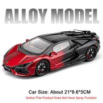 1:24 Masto REVUELTO Miniatiūrinis Modelis Žaislas Sportiniai Automobiliai Lydinio Diecast Superautomobiliai Garsas Šviesa Durys Atidaromos Atgal Traukiamas Vaikams Dovanos