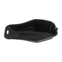 2.8 L Low Profile Oil Drain Pan Change Large Capacity Easy Installation Black Spare Part