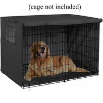 Outdoor Waterproof Dog Kennel Cage Cover Windproof Oxford Cloth Big Dog Kennel Covers Portable Foldable Sun Proof Pet Supplies 61X48X50CM juoda