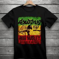 Bob Marley Vienos Meilės Marškinėliai Reggae Unisex Unisex Marškinėliai - Vyriški Vasariniai Medvilniniai Grafiniai Marškinėliai S įvairiaspalvis