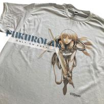 CLAYMORE CLARE Japanese dark fantasy manga T-Shirt Mens Womens Tees Top Tops Tee - GILDAN - HIGH QUALITY PRINT XL