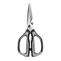 Ergonomic Handle Barbecue Shears Sharp Kitchen Scissor Stainless Steel Chicken Bone Scissor  Fish pilka