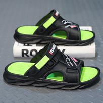 Men Slippers Thick Bottom Indoor Outdoor Wear-resistant Ventilate Soft Comfortable Non-slip Sandals Water Shoes Bathroom Flats 36