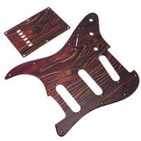 Gitara apsauginė plokštelė SSS Braižymosi plokštelė PVC apsauginė plokštė Galinė plokštelė Priedai Tigro dryžiai