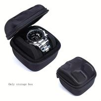 EVA Hard Shell Watch Display Box, Multi-Slot Anti-Impact Polyester Watch Gift Box, Rectangle Protective Storage Case juoda