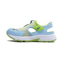 Asics Running Kids Contend Series Comfortable Casual Childrens Sandals Kids Sandals Green Blue 1014A306-300 27