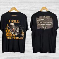 Vintage Megadeth 1986 I Kill For Thrills Gift For Fans Men S-235XL Tee 14D474 Unisex T-Shirt M gray